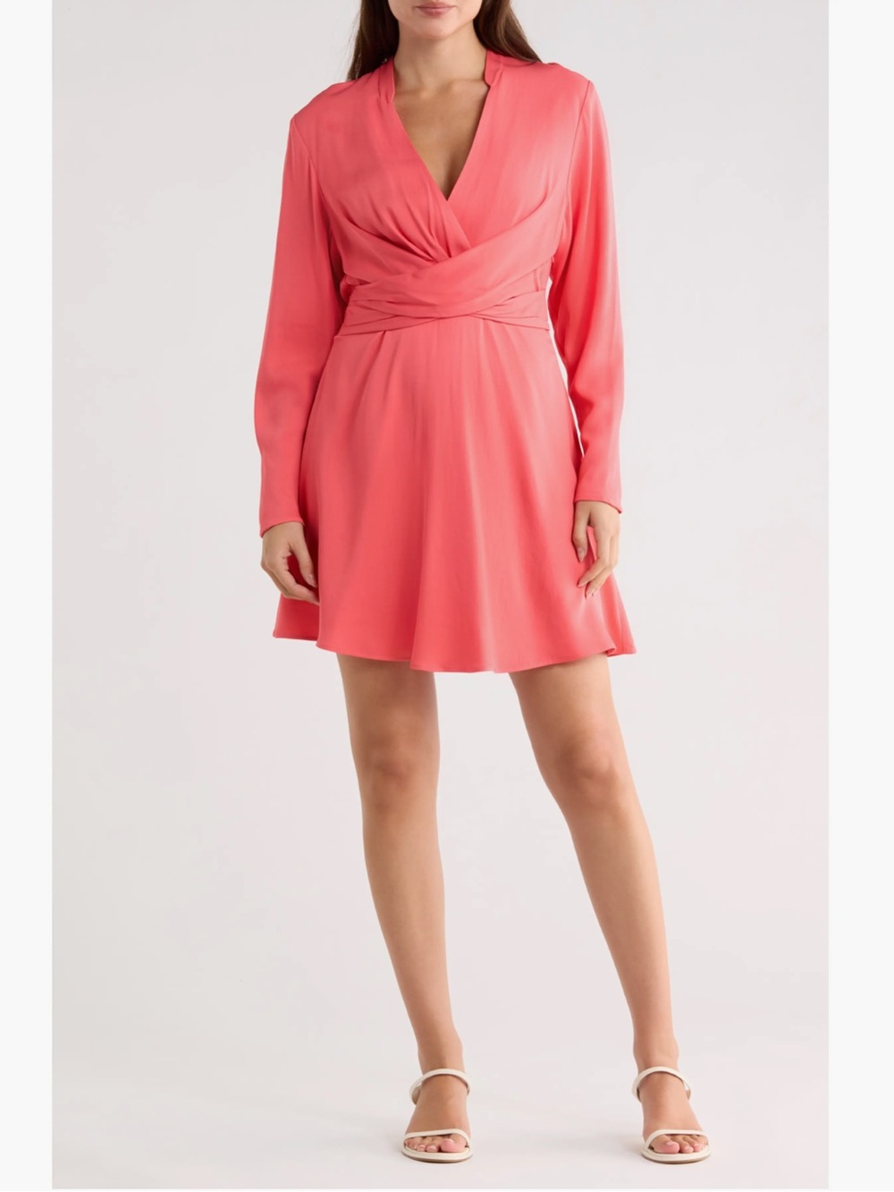 BOSS Dimkai Long Sleeve Fit & Flare Dress NWT Size 6